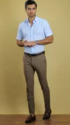 پیراهن آستین کوتاه مردانه 60437 برندس