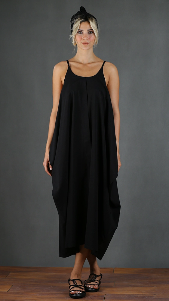 پیراهن زنانه 1486 برندس مشکی 1 - پیراهن زنانه 1486