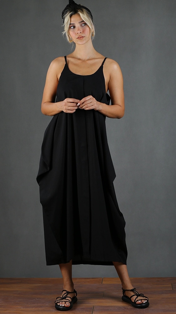 پیراهن زنانه 1486 برندس مشکی 4 - پیراهن زنانه 1486