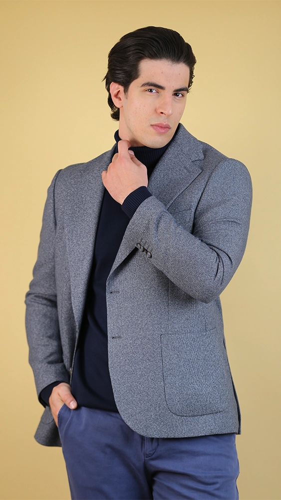 کت تک مردانه 2164 برندس مشکی (1) کت تک مردانه 2164 - Image 1