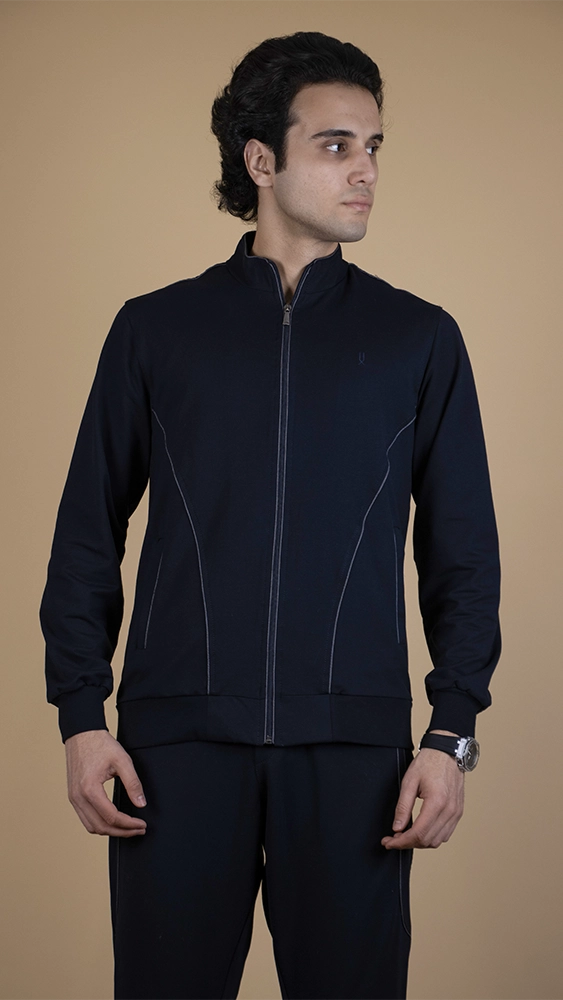 ست ورزشی مردانه 200056 برندس سورمه ایی (2) ست ورزشی مردانه 200056 - Image 1