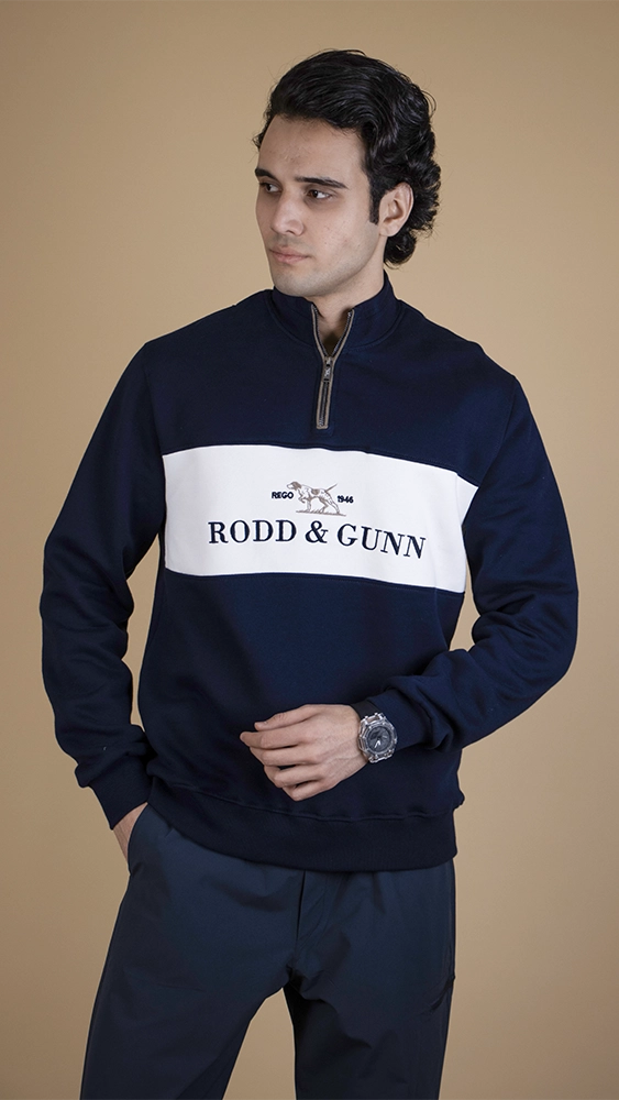 سوئیشرت ورزشی مردانه 300141 برندس سورمه ایی (1) سوئیشرت ورزشی مردانه 300141 - Image 1