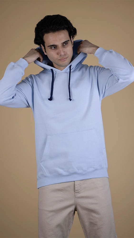 هودی ورزشی مردانه 300145 برندس آبی روشن (4) هودی ورزشی مردانه 300145 - Image 1