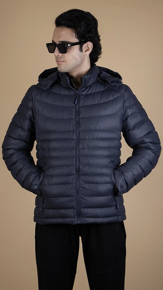 کاپشن ورزشی مردانه 400071 برندس سورمه ایی (2) کاپشن ورزشی مردانه 400071 - Image 1