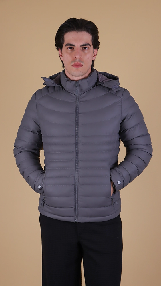 کاپشن ورزشی مردانه 400071طوسی (2) کاپشن ورزشی مردانه 400071 - Image 1