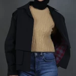 بارانی زنانه 40195 مشکی برندس (5)