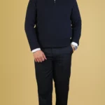 بافت مردانه 100140 سورمه ای برندس (2)