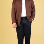 بافت مردانه SH42 قهوه ای برندس (5)