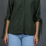 شومیز زنانه H04 یشمی برندس (2)