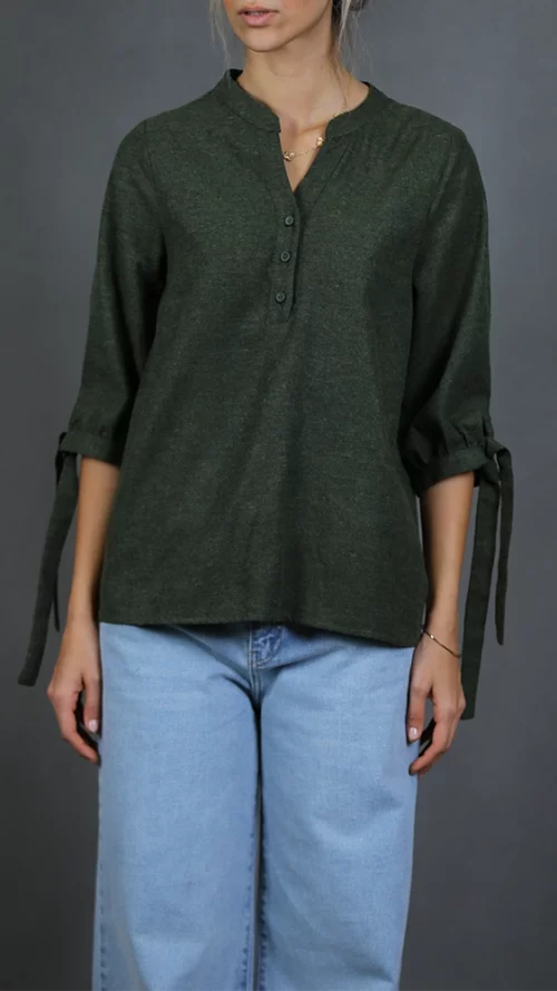 شومیز زنانه H04 یشمی برندس (2)