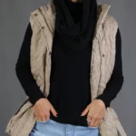 پافر زنانه 1496 کرم برندس (7)