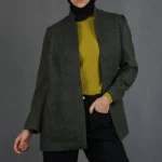 پالتو زنانه H01 یشمی برندس (3)