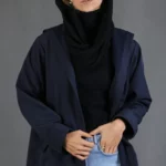 پالتو زنانه H16 سورمه ای برندس (7)