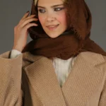 پالتو زنانه H21 قهوه ای برندس (3)