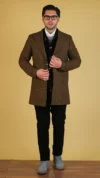 پالتو مردانه 202204 شکلاتی برندس (2)