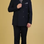 کت و شلوار مردانه 1282 سورمه ای برندس (2)